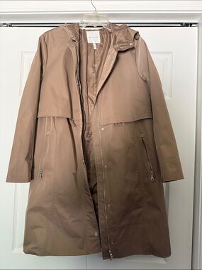 Avec Les Filles Oversized Waterproof Trench/Raincoat (Style 83558)